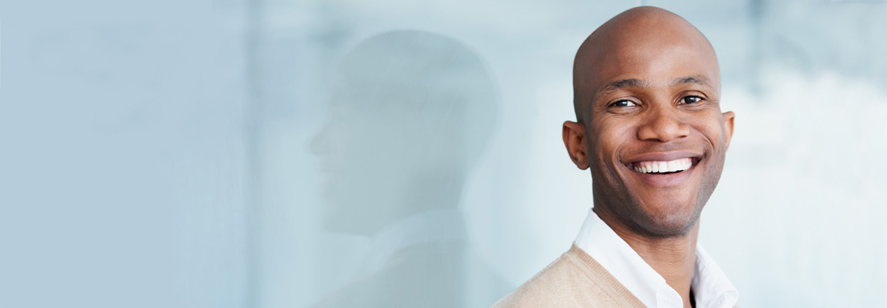 African-American Man Smiling